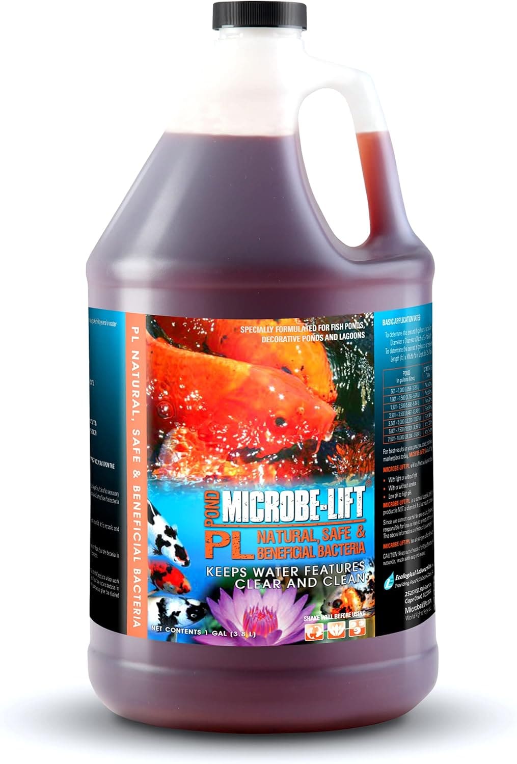 A gallon of microbe-lift is shown.