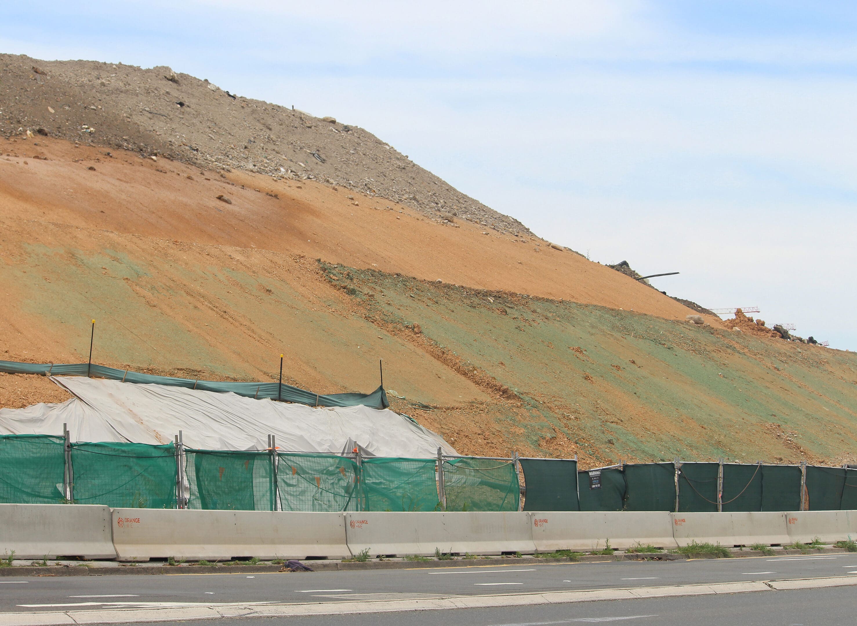 Construction of Westconnex (33-kilometre predominately underground motorway currently under construction in Sydney, New South Wales, Australia) Sydney, NSW / Australia - December 29 2017: